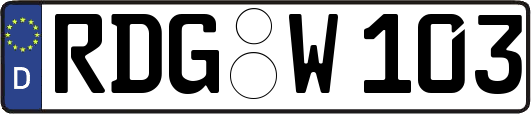 RDG-W103