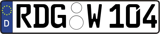 RDG-W104