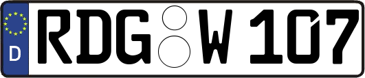 RDG-W107