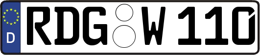 RDG-W110