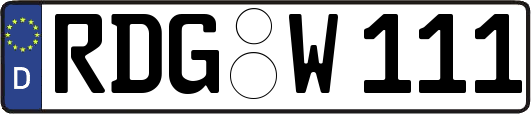 RDG-W111