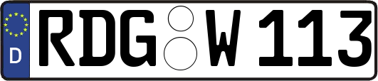 RDG-W113