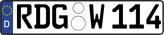 RDG-W114