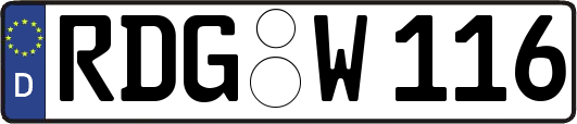 RDG-W116