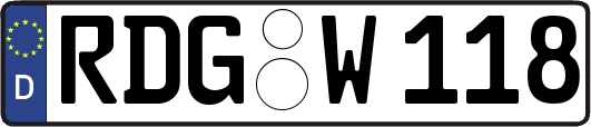 RDG-W118