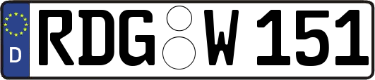 RDG-W151