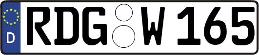 RDG-W165