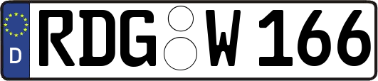 RDG-W166