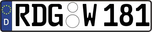 RDG-W181