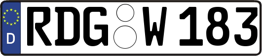 RDG-W183