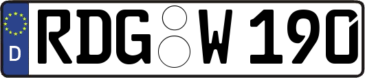 RDG-W190