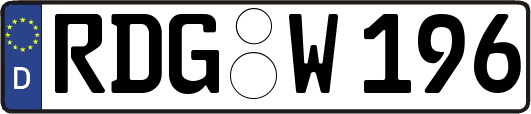 RDG-W196