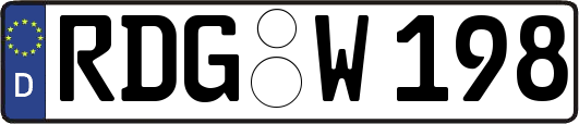 RDG-W198