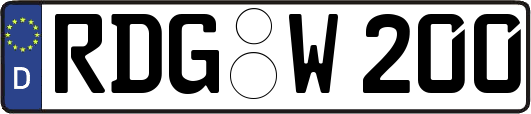 RDG-W200