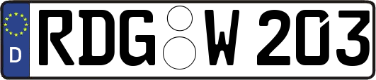 RDG-W203