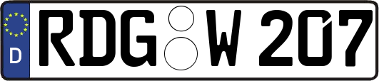 RDG-W207