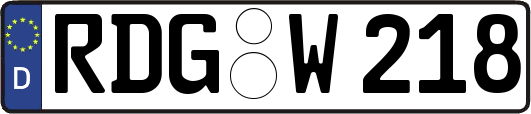 RDG-W218