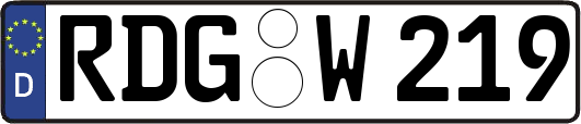 RDG-W219
