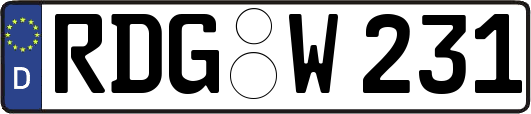 RDG-W231