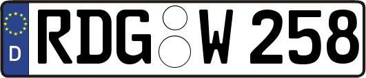 RDG-W258