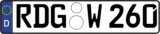 RDG-W260