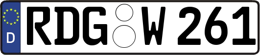 RDG-W261