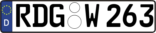 RDG-W263