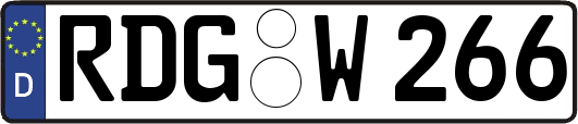 RDG-W266