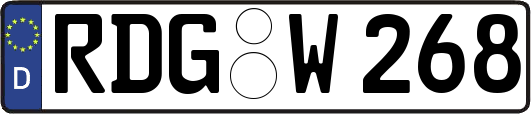 RDG-W268