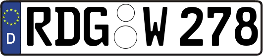 RDG-W278