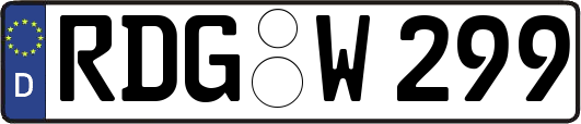 RDG-W299