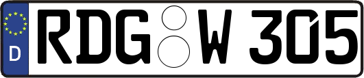 RDG-W305