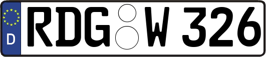 RDG-W326