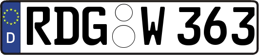 RDG-W363