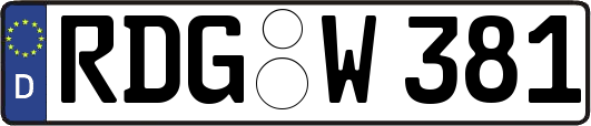 RDG-W381