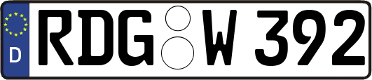 RDG-W392