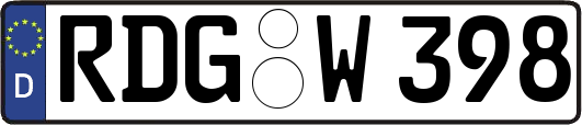 RDG-W398