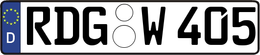 RDG-W405