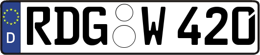 RDG-W420