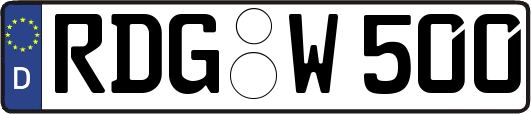 RDG-W500