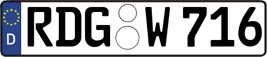 RDG-W716