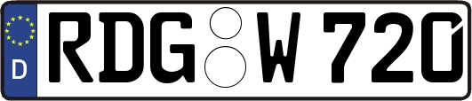 RDG-W720
