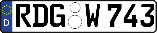 RDG-W743