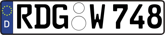 RDG-W748