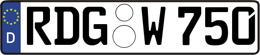 RDG-W750
