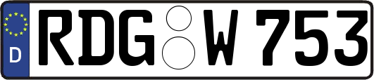RDG-W753
