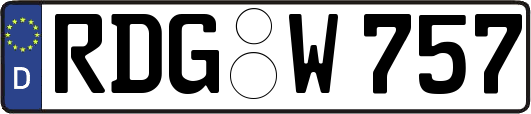 RDG-W757