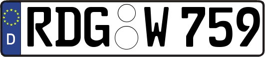 RDG-W759