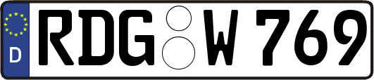 RDG-W769