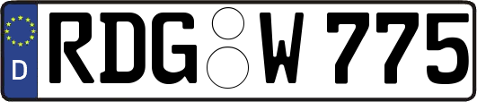RDG-W775